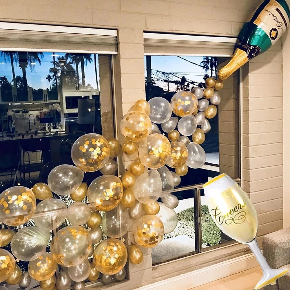 Sampoon Foil Balloons & Transparent Decor