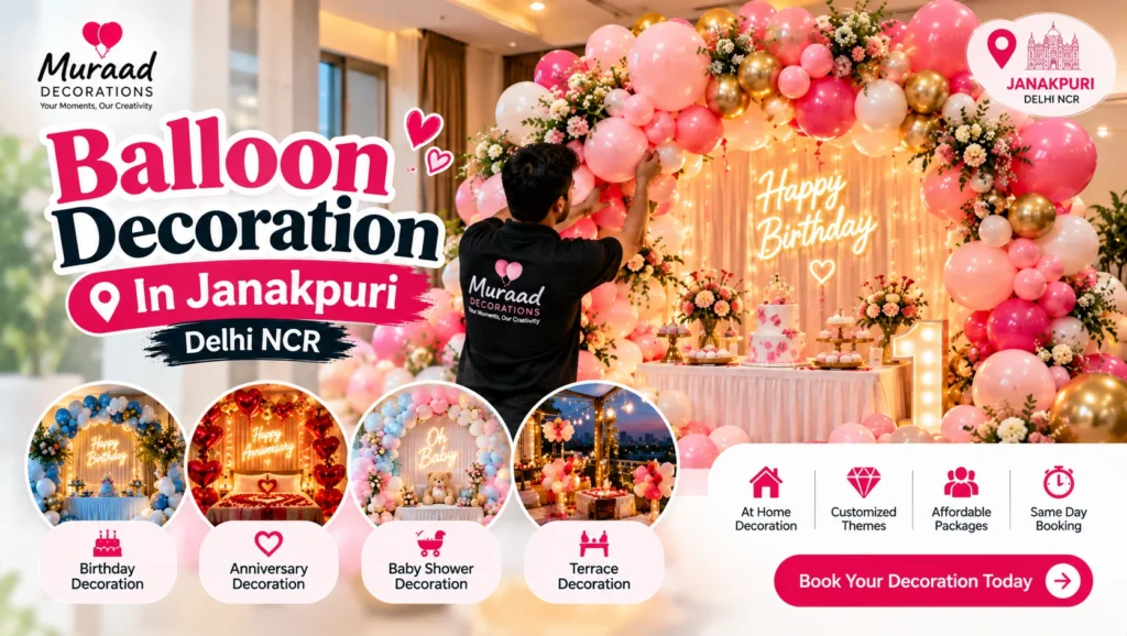 Birthday Decoration in Janakpuri