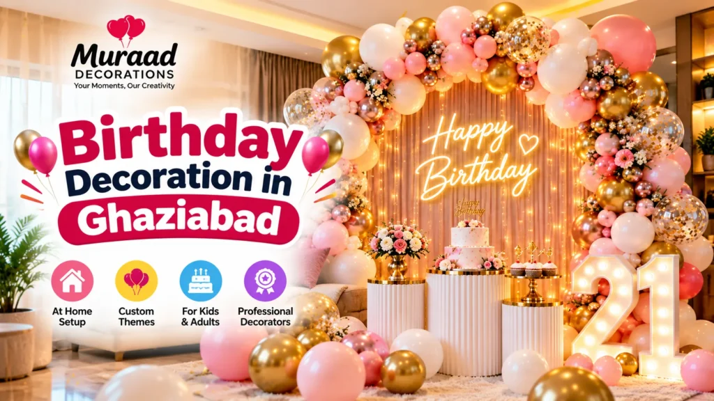 Birthday Decoration in Ghaziabad
